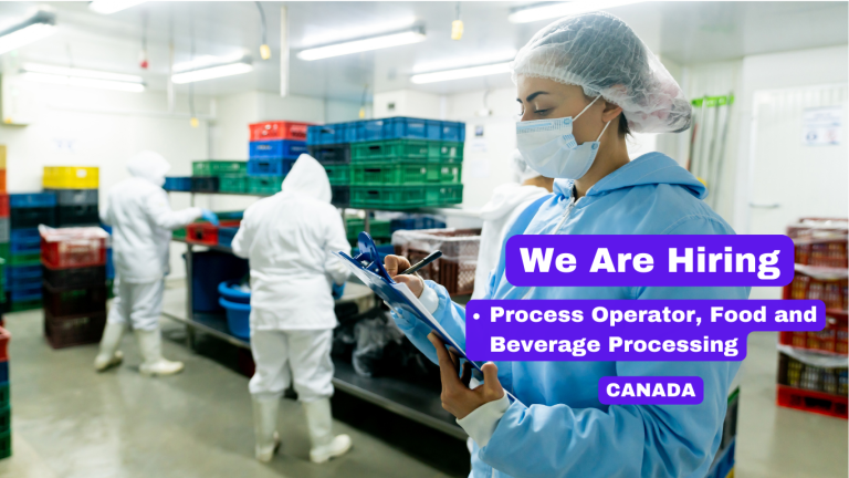 Process Operator, Food and Beverage Processing